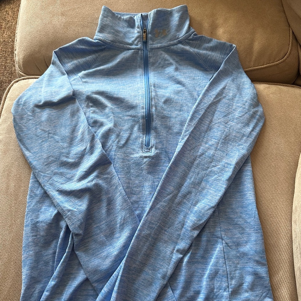 Quarter Zip Crew Neck